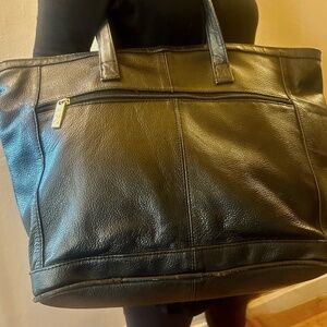 APC Multi-Use leather purse/carryall/laptop carrier